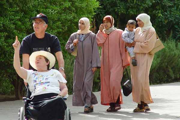 On tour with us in Morocco - Not your conventional idea of wheelchair accessible!